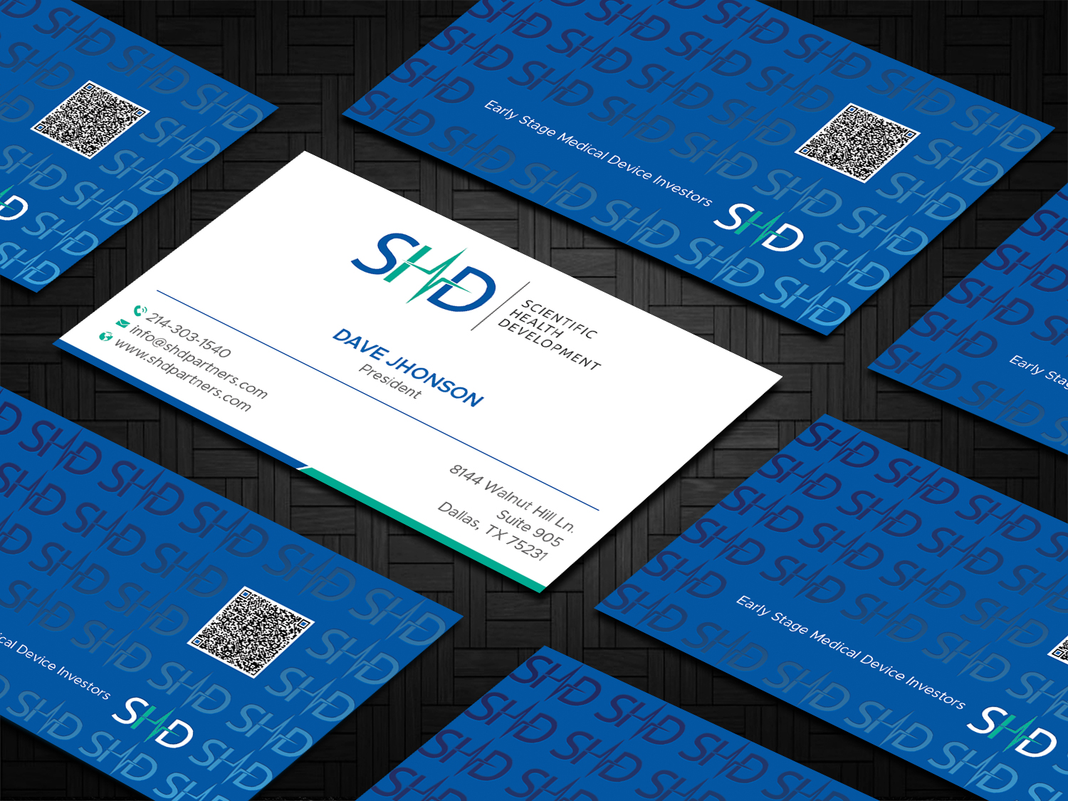 Diseño de Tarjeta de Presentación por DesignShout para Scientific Health Development | Diseño #29052288