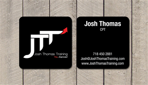 Josh Thomas Training Business Card  | Business Card Design by MPStudio