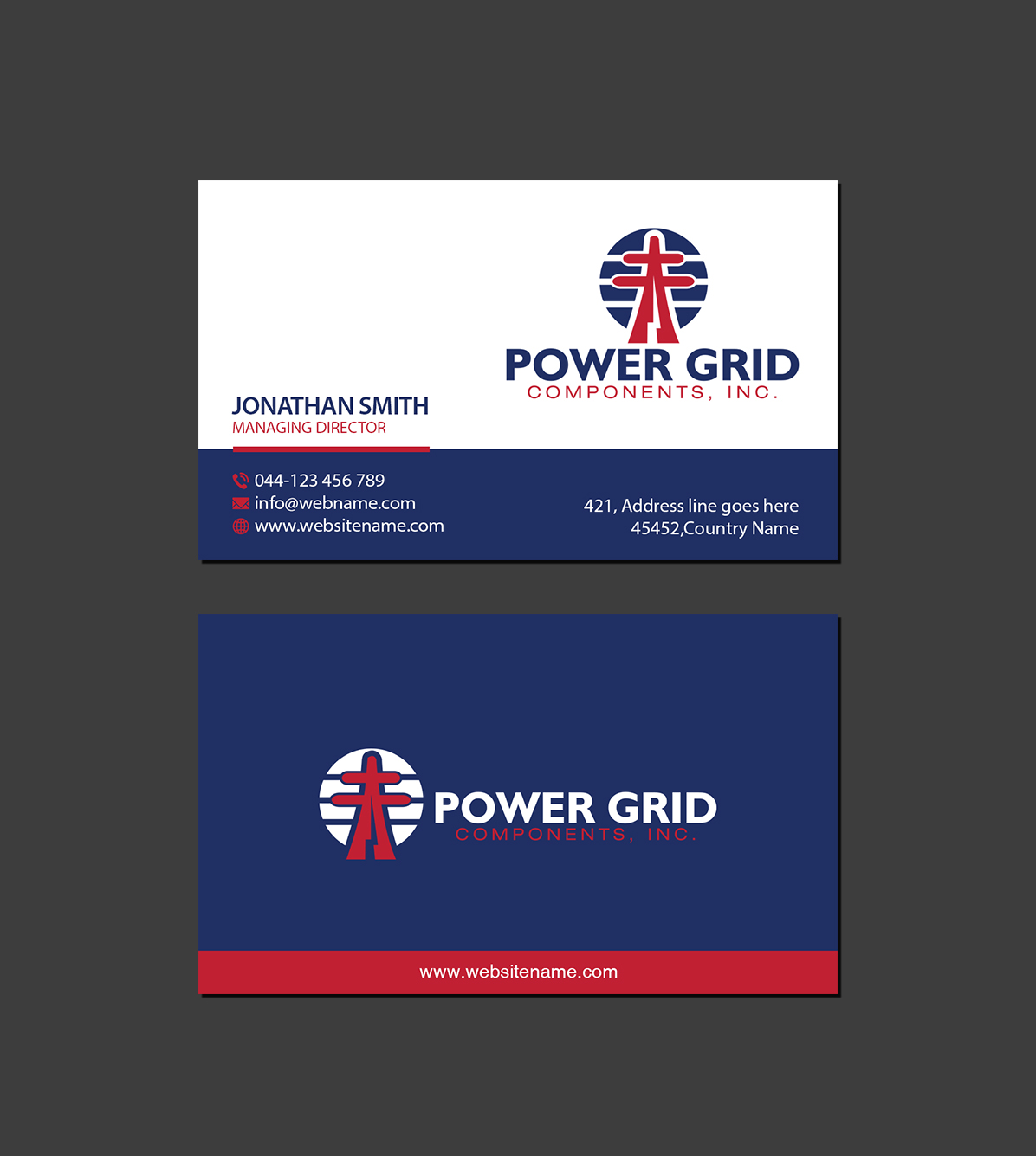 Business Card Design by Creations Box 2015 for this project | Design #29018864