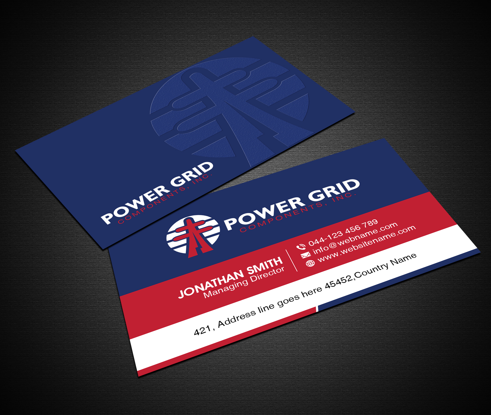 Business Card Design by Creations Box 2015 for this project | Design #29024963