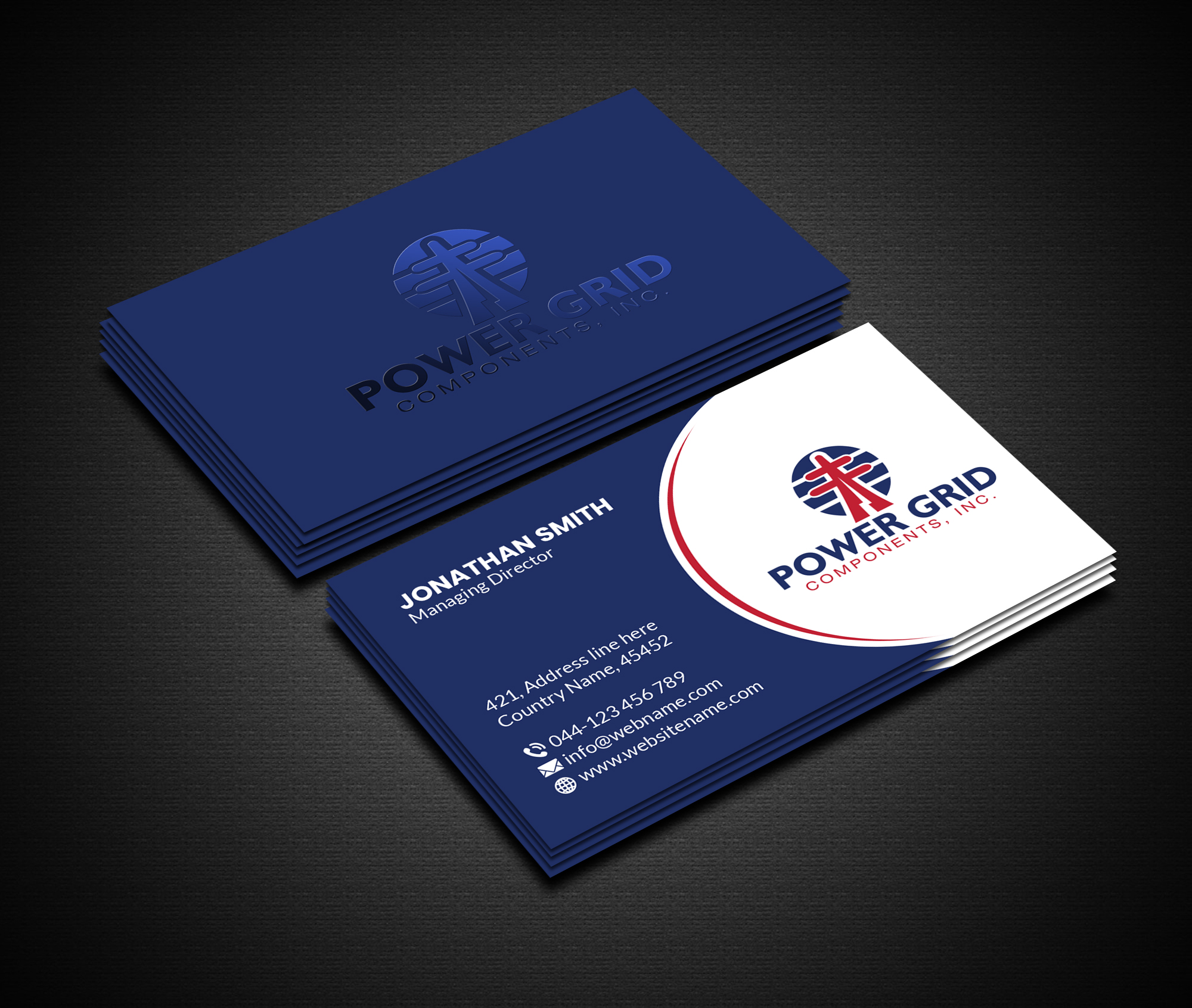 Business Card Design by Creations Box 2015 for this project | Design #29024965