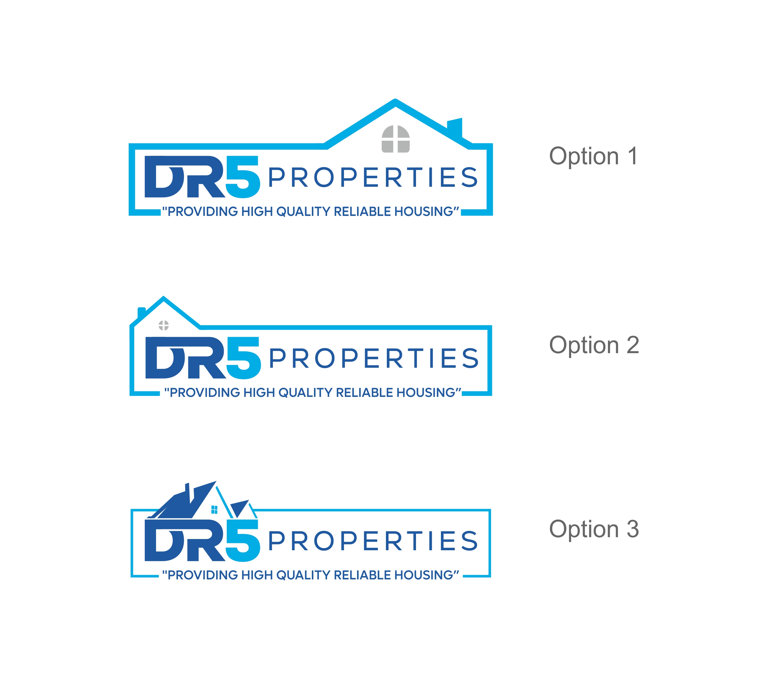 Logo Design by Jose Loaiza for Dr5 Properties, LLC | Design #29047451