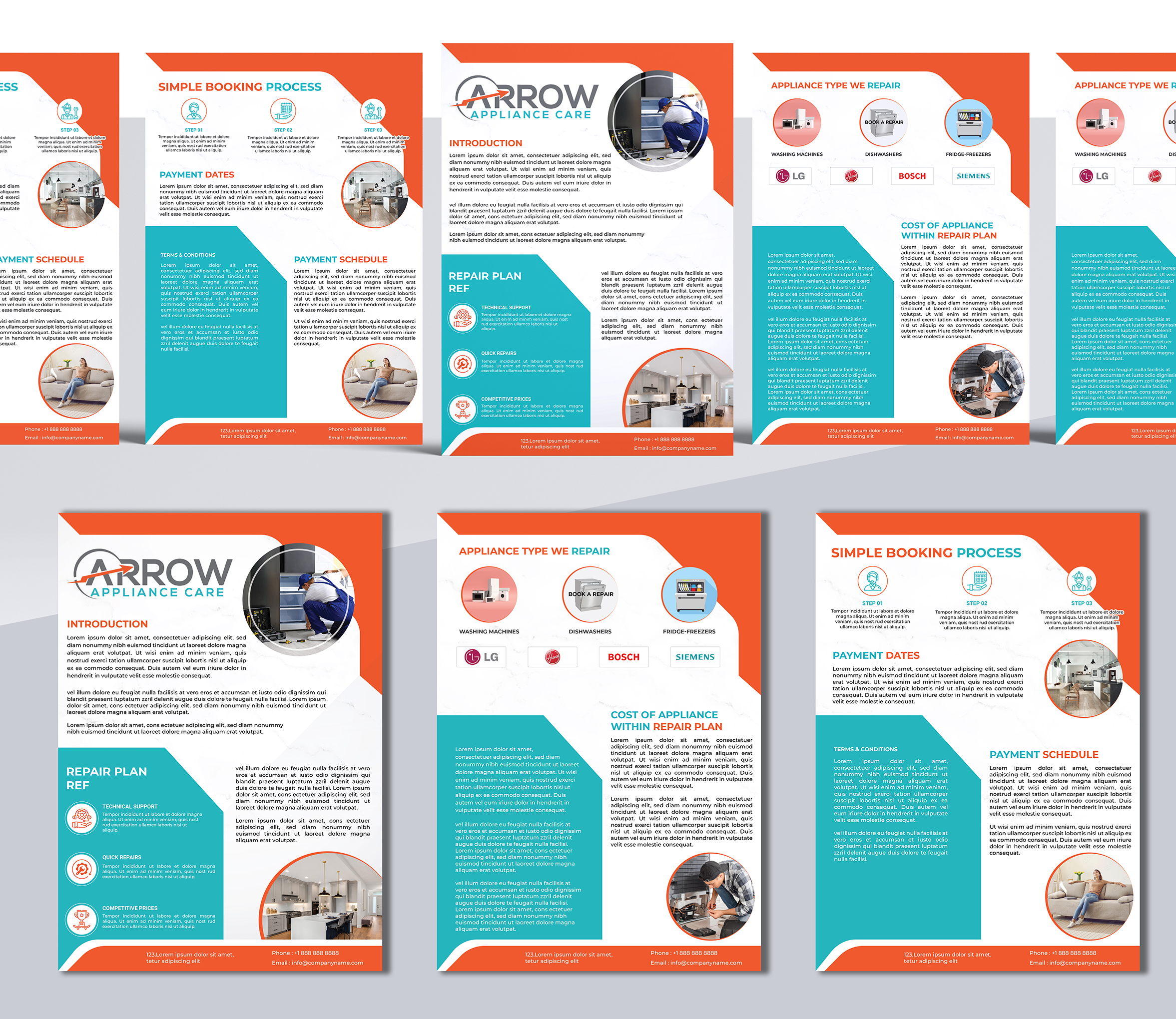 Word Template Design by creativemood438 for Arrow appliance care | Design #29020742