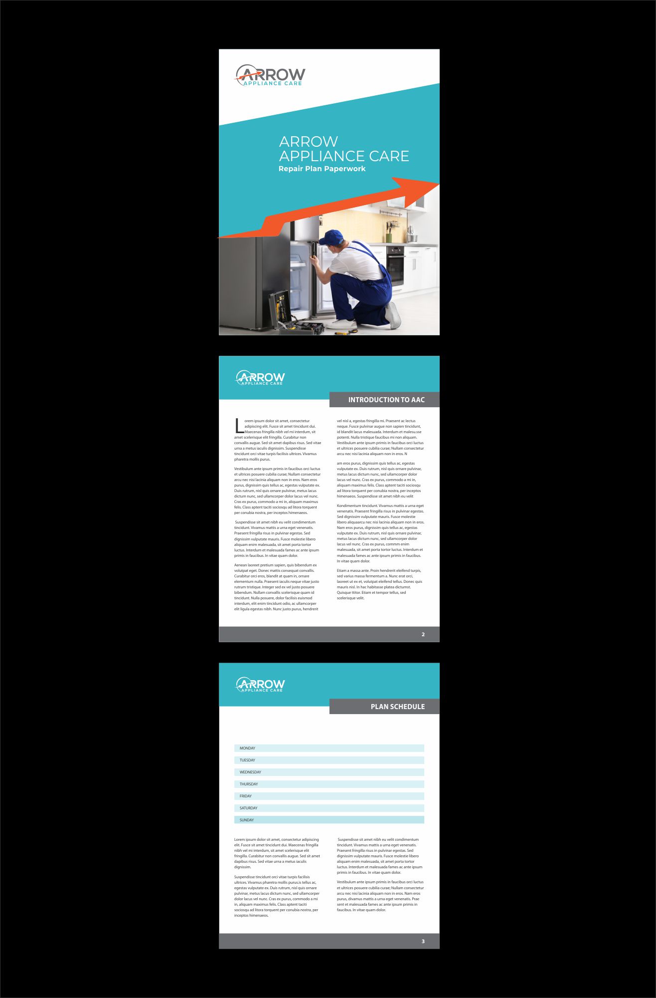 Word-Vorlage-Design von nng für Arrow appliance care | Design #29024619