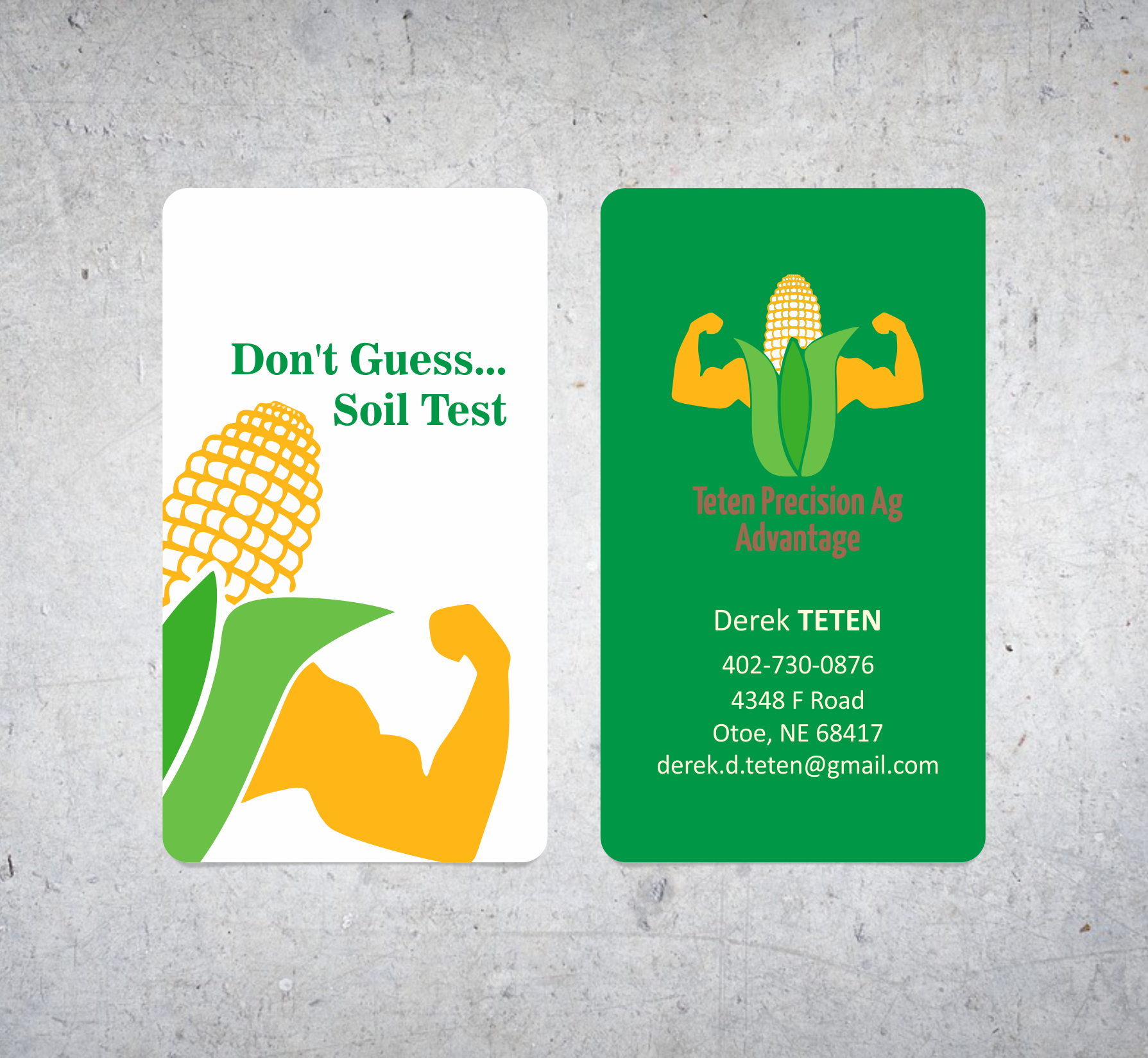 Visitenkarten-Design von Artissan für Teten Precision Ag Advantage | Design #29017710