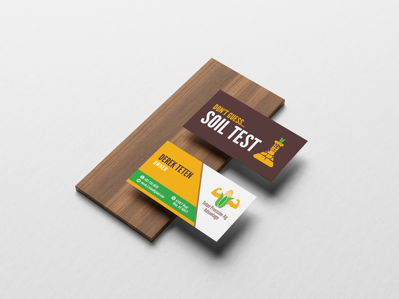 Design de Carte de Visite par JK18 pour Teten Precision Ag Advantage | Design : #29018355