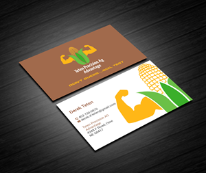Business Card Design by Creations Box 2015 for Teten Precision Ag Advantage | Design #29016890