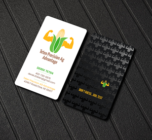 Design de Carte de Visite par Creations Box 2015 pour Teten Precision Ag Advantage | Design : #29020977