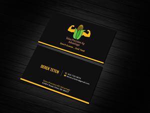 Design de Carte de Visite par Creations Box 2015 pour Teten Precision Ag Advantage | Design : #29020978