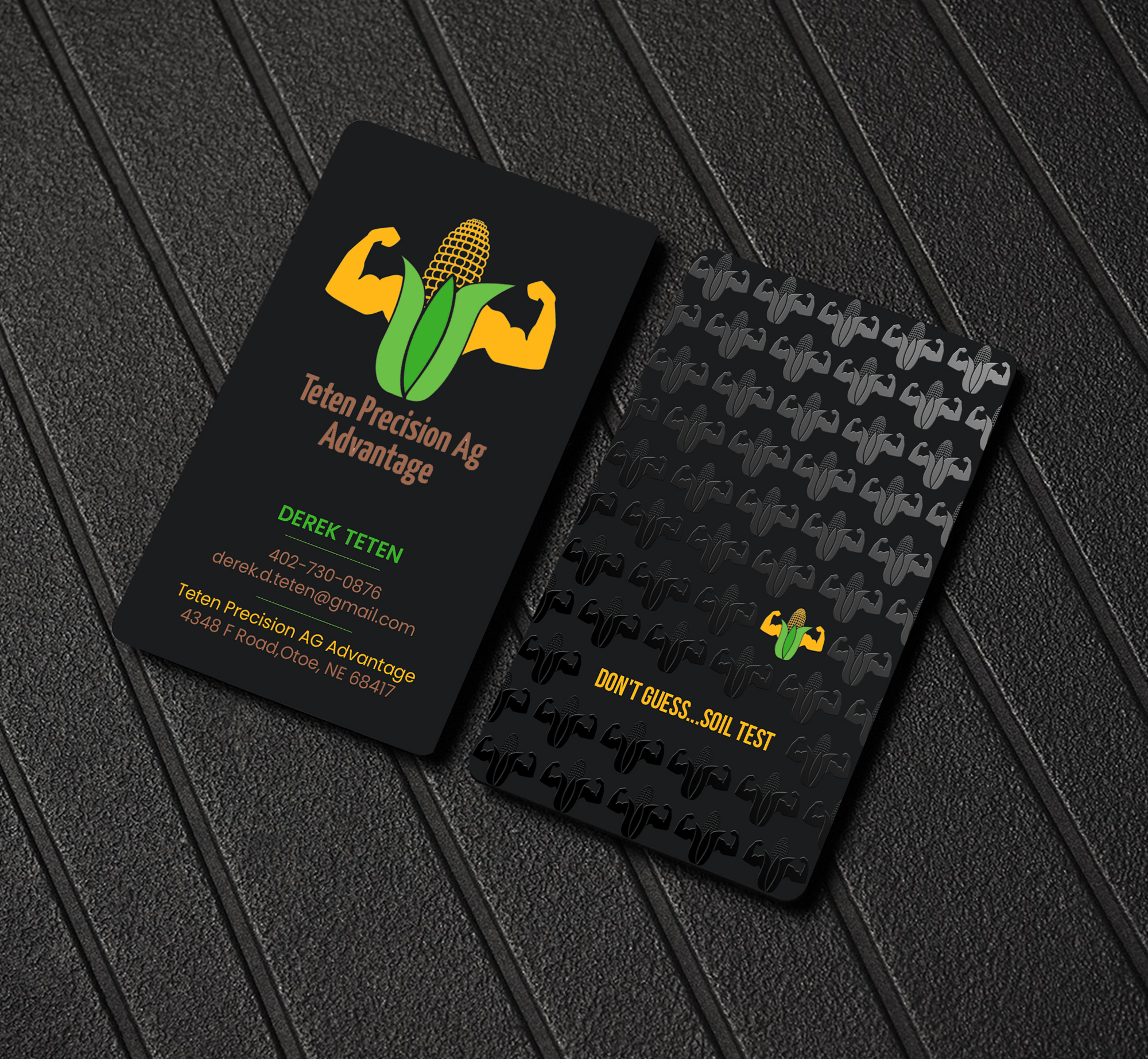 Diseño de Tarjeta de Presentación por Creations Box 2015 para Teten Precision Ag Advantage | Diseño #29020979