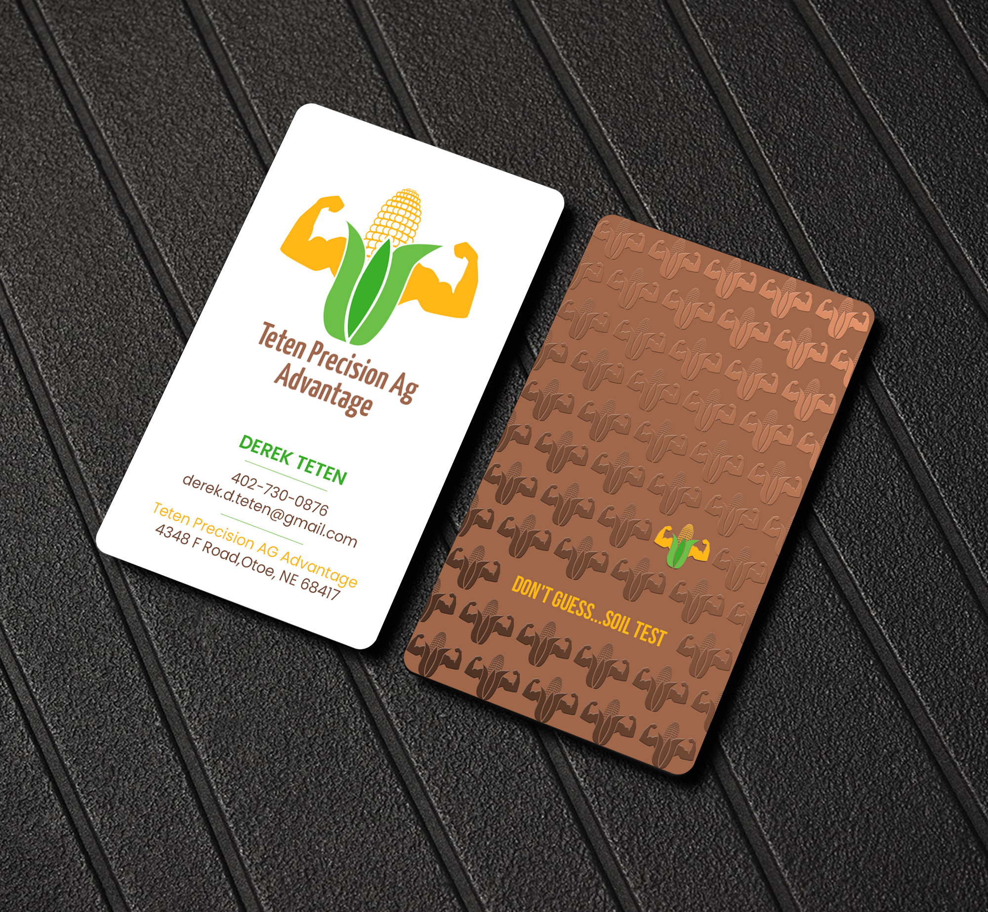 Diseño de Tarjeta de Presentación por Creations Box 2015 para Teten Precision Ag Advantage | Diseño #29020980