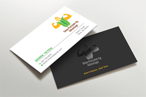 Diseño de Tarjeta de Presentación por LAXMI DESIGNHUB para Teten Precision Ag Advantage | Diseño: #29013779