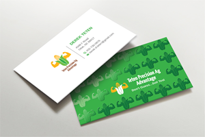 Diseño de Tarjeta de Presentación por LAXMI DESIGNHUB para Teten Precision Ag Advantage | Diseño: #29013780