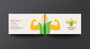 Diseño de Tarjeta de Presentación por chandrayaan.creative para Teten Precision Ag Advantage | Diseño: #29013208