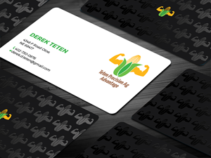 Diseño de Tarjeta de Presentación por Tripti Ranjan Gain para Teten Precision Ag Advantage | Diseño: #29015317
