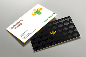 Diseño de Tarjeta de Presentación por Tripti Ranjan Gain para Teten Precision Ag Advantage | Diseño: #29015319