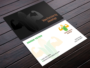 Diseño de Tarjeta de Presentación por Tripti Ranjan Gain para Teten Precision Ag Advantage | Diseño: #29015330