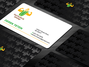 Business Card Design by Tripti Ranjan Gain for Teten Precision Ag Advantage | Design: #29015343