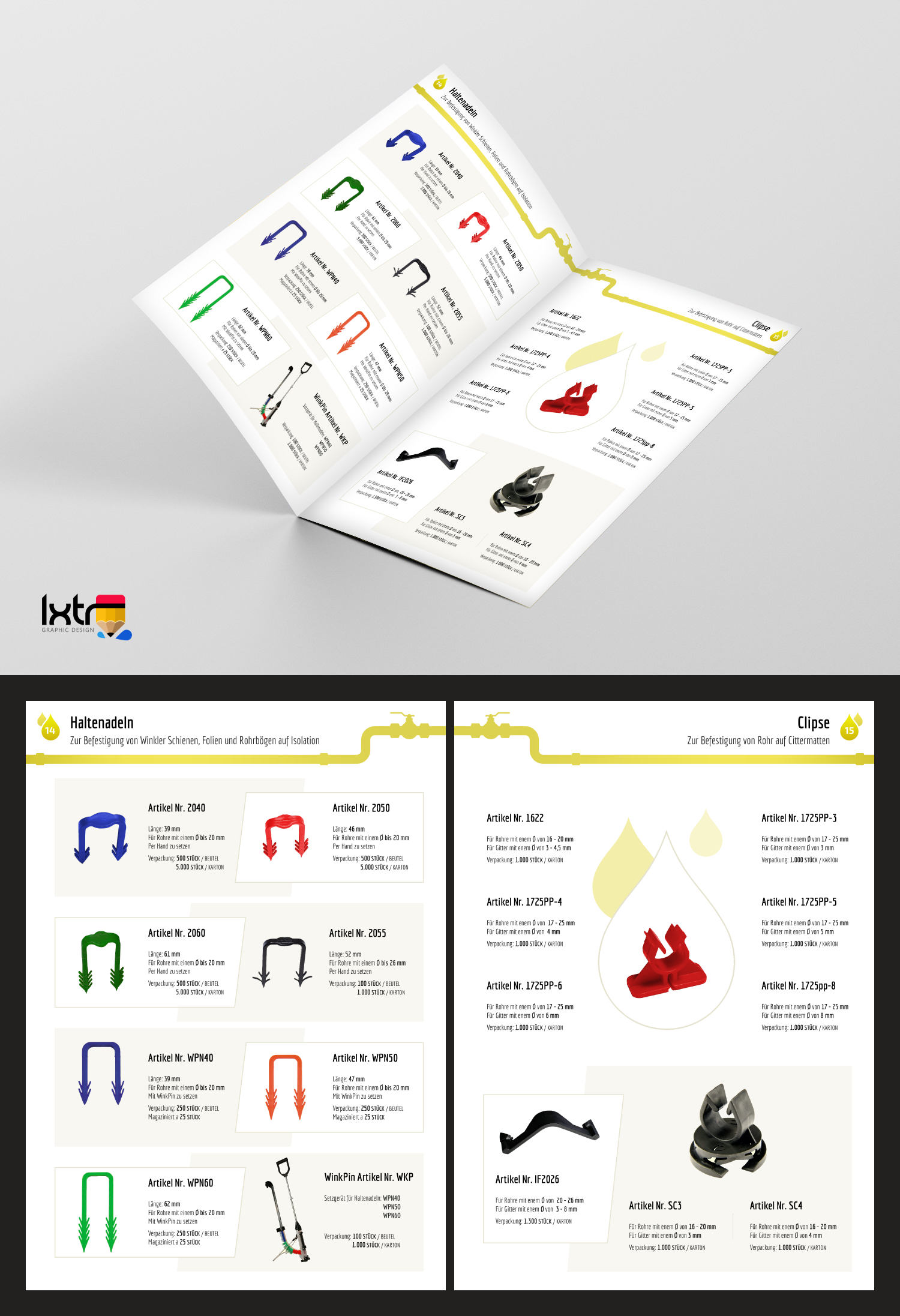 Catalogue Design by iLexter for Winkler Technik GmbH | Design #29033553