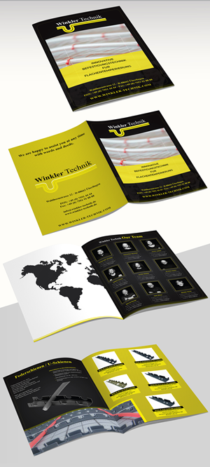 Design de Catalogue par creativemood438 pour Winkler Technik GmbH | Design : #29020727