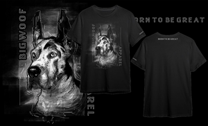 Born to be great T-shirt design for Great Dane lovers | T-Shirt-Design von Graphic Storm