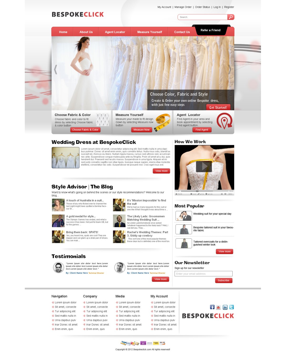 Web-Design von TechWise für Prestige | Design #1030675