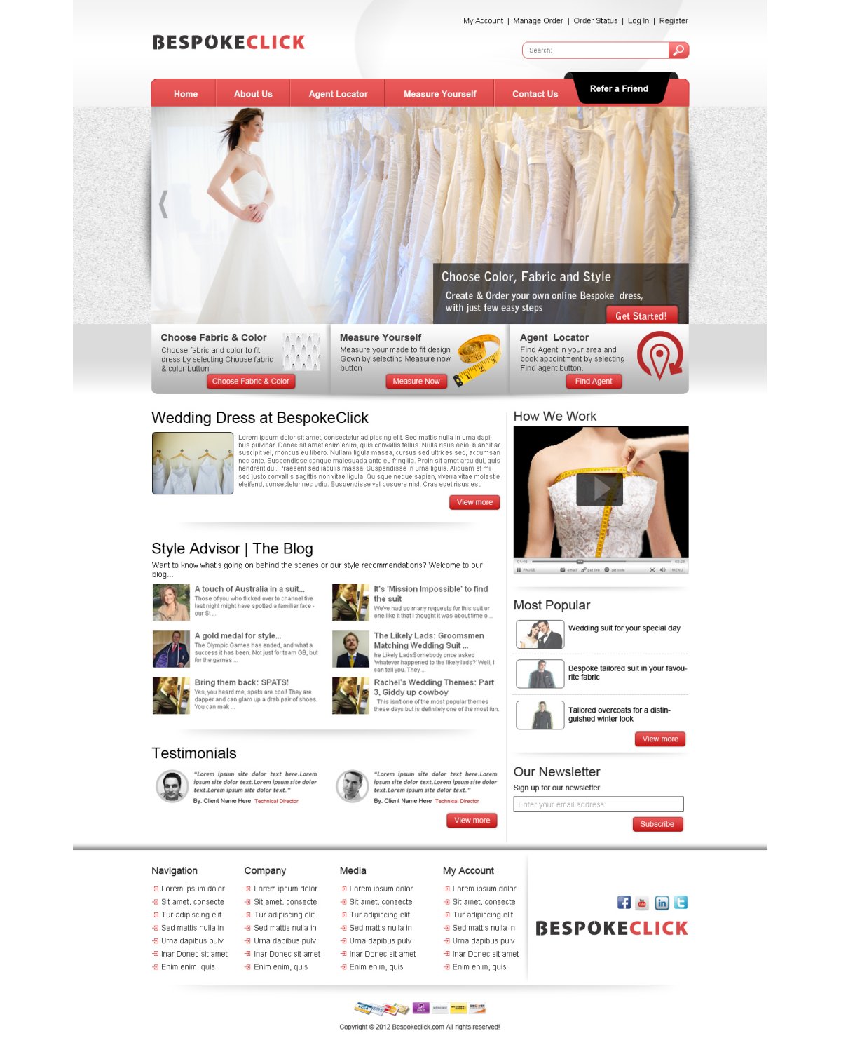 Web Design by TechWise for Prestige | Design #1030678