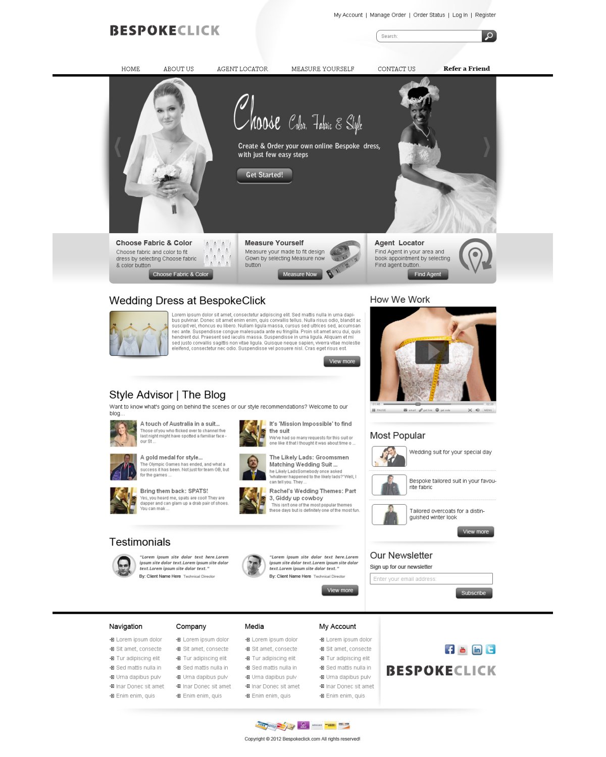 Web Design by TechWise for Prestige | Design #1040548