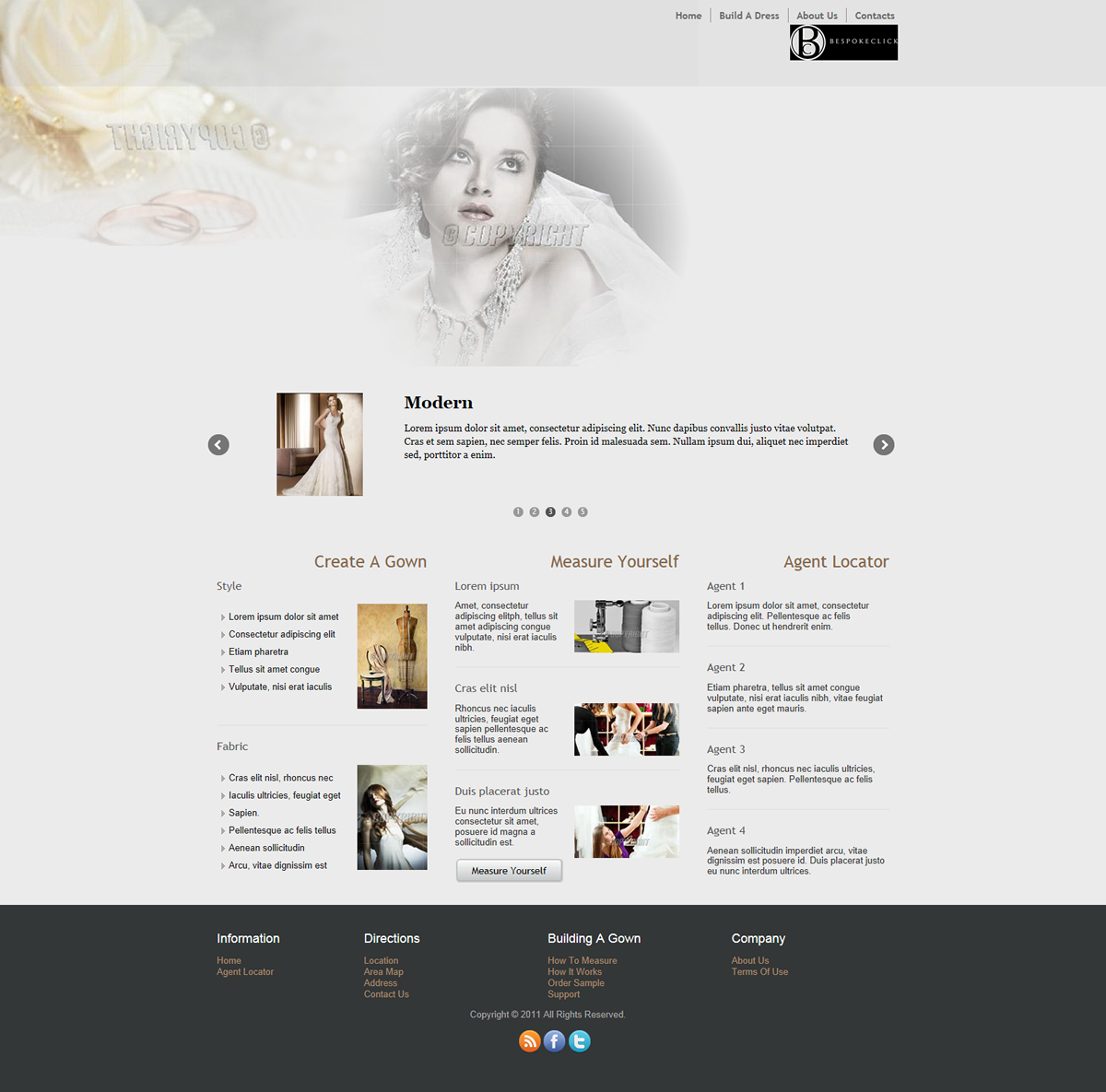 Web Design by hjohnson for Prestige | Design #1046314