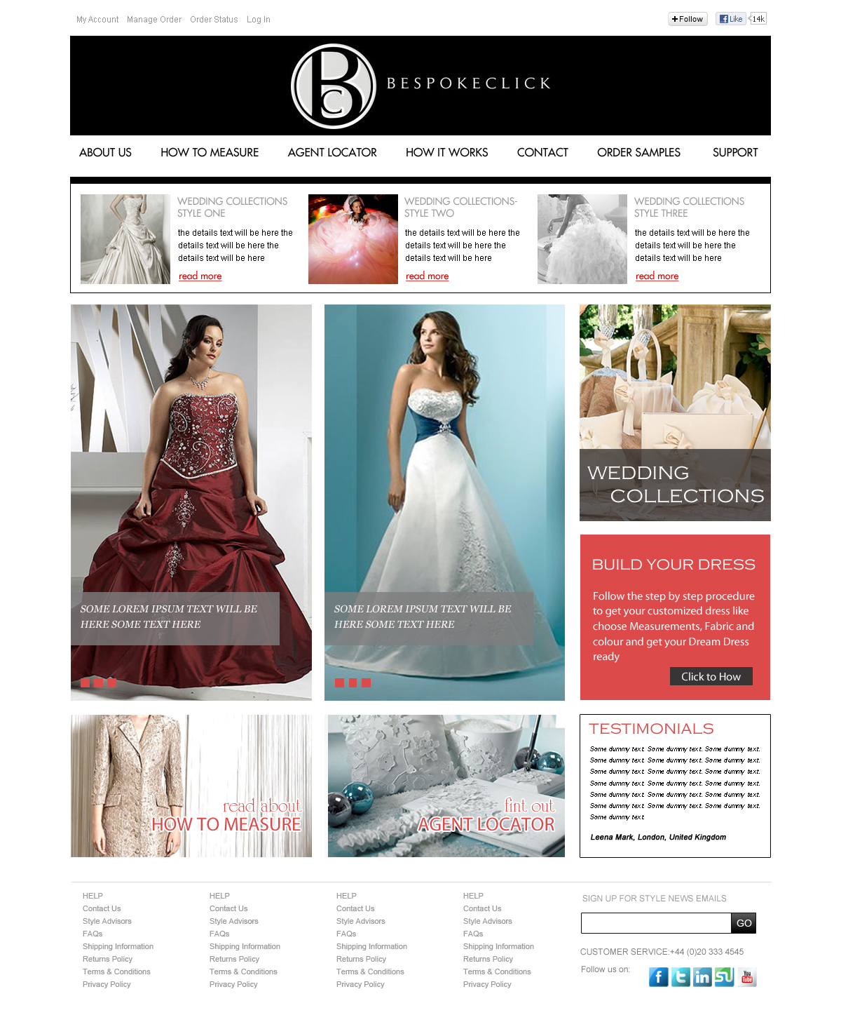 Web Design by Sam for Prestige | Design #1040006