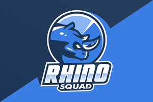 Rhino Squad | Logo-Design von Aezakmi