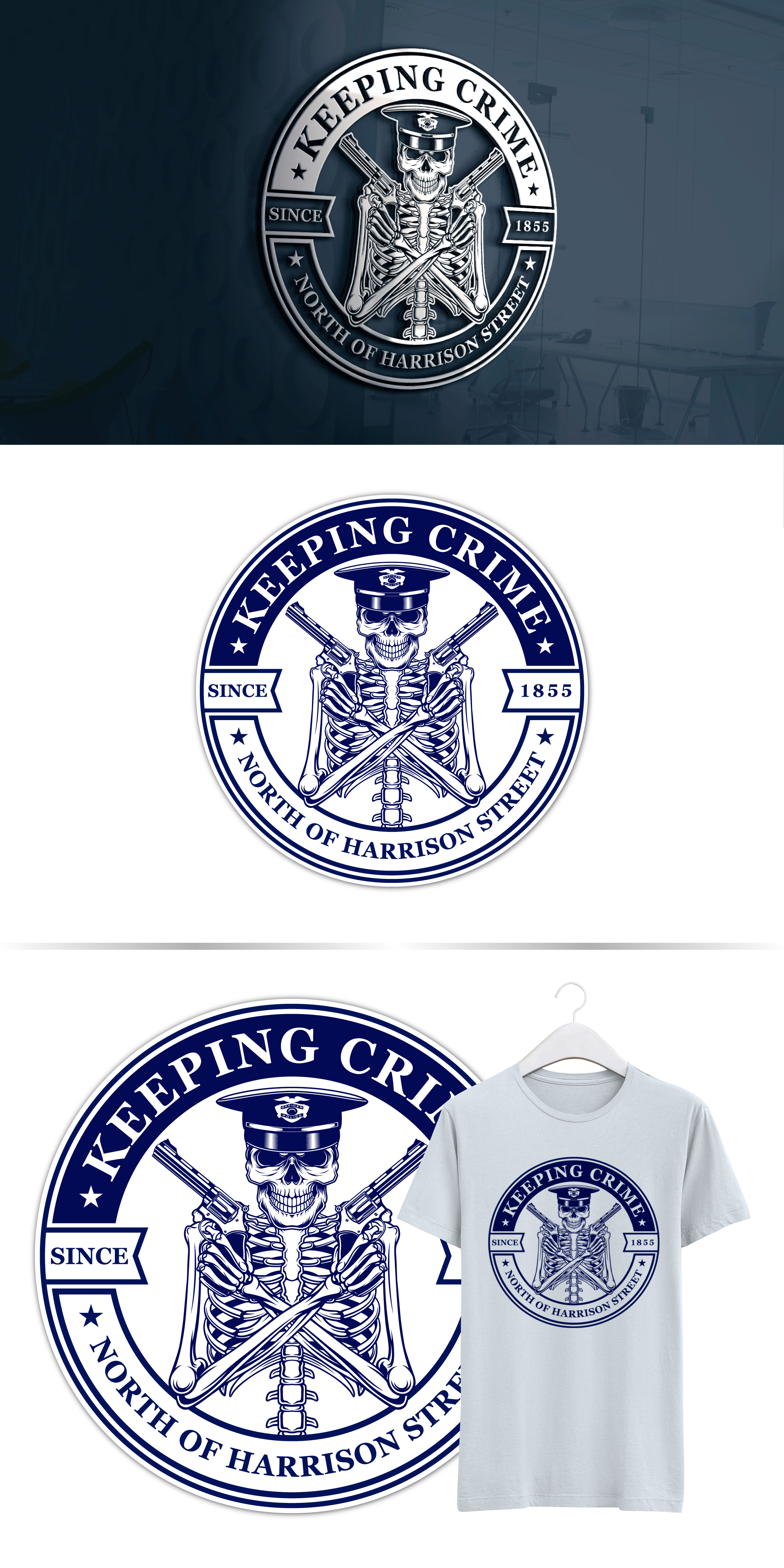 Logo Design by Hivatiart for Bellevue Police Department | Design: #29047420