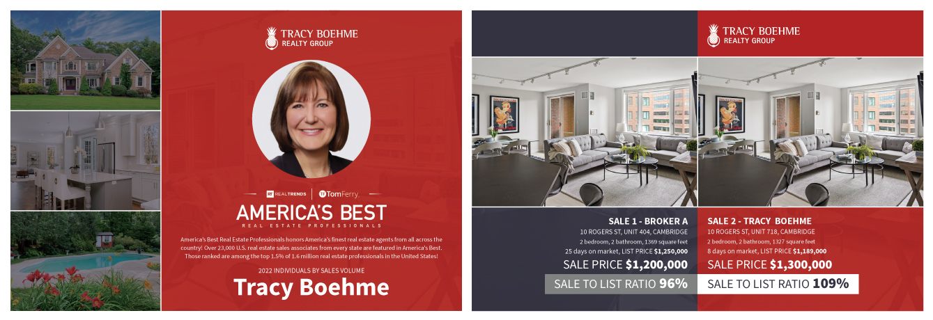 Diseño Gráfico por SimpleDoodle Design Studio para Tracy Boehme Realty Group | Diseño #29047804