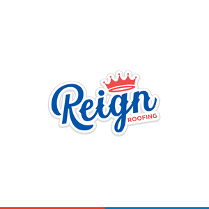 Reign (with Roofing) underneath it similar to attachment.  Must be horizontal. | Diseño de Logo por webeezine