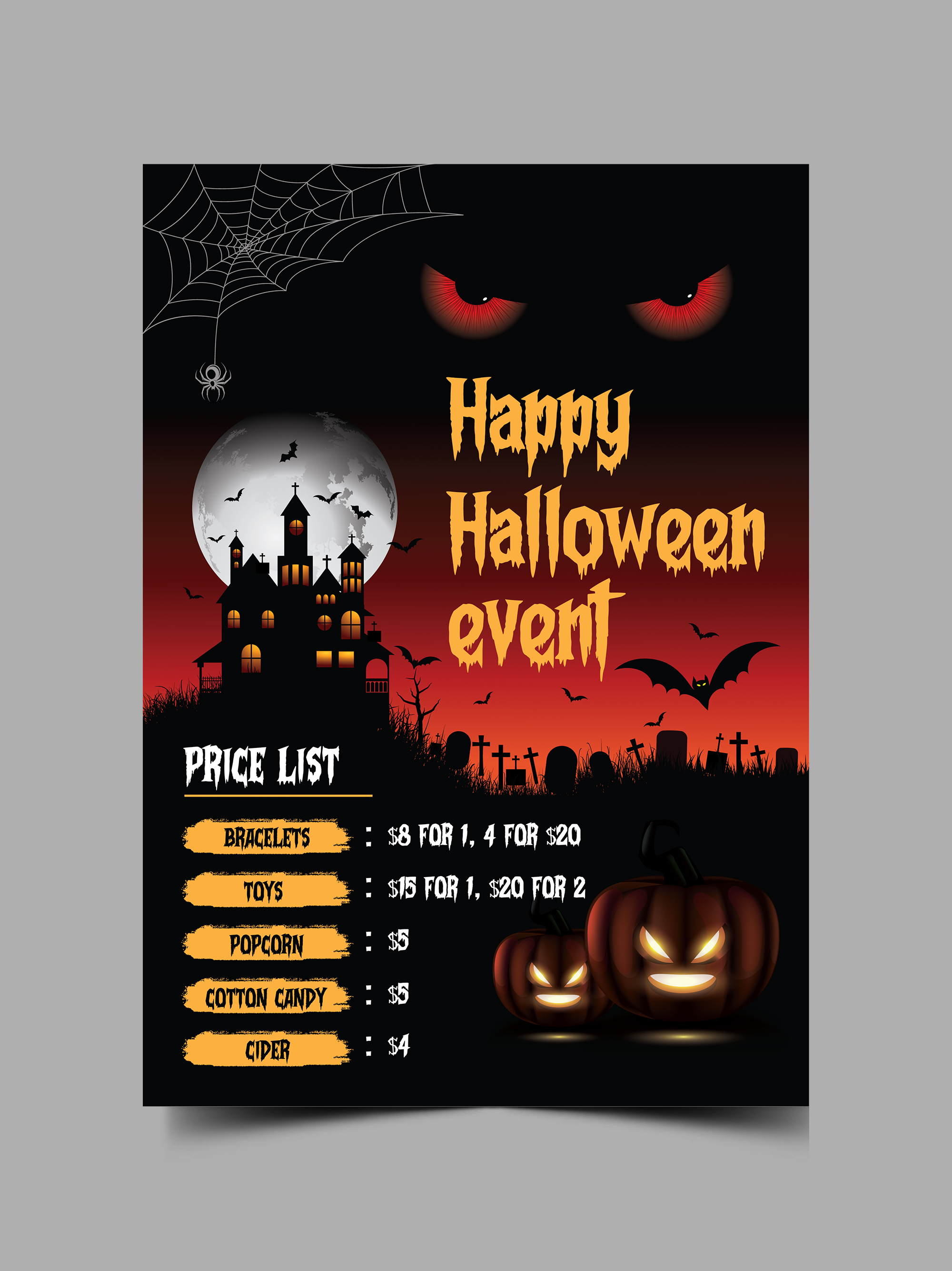 Diseño de Póster por KreativeMadz para Ell'Events Inc. | Diseño #29019653
