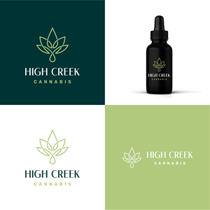 HIGH CREEK CANNABIS | Logo-Design von X-DNA