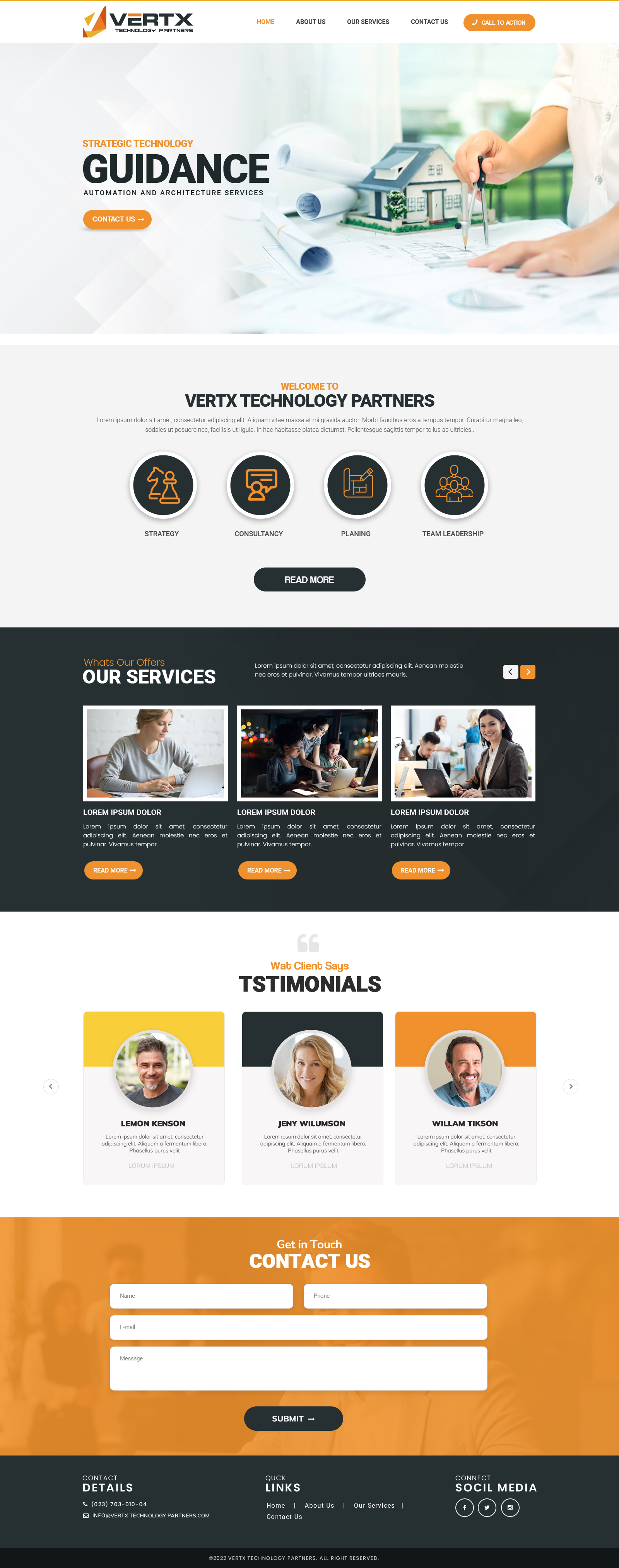 Web Design par Dream Logo Design pour Vertx Technology Partners | Design #29027516
