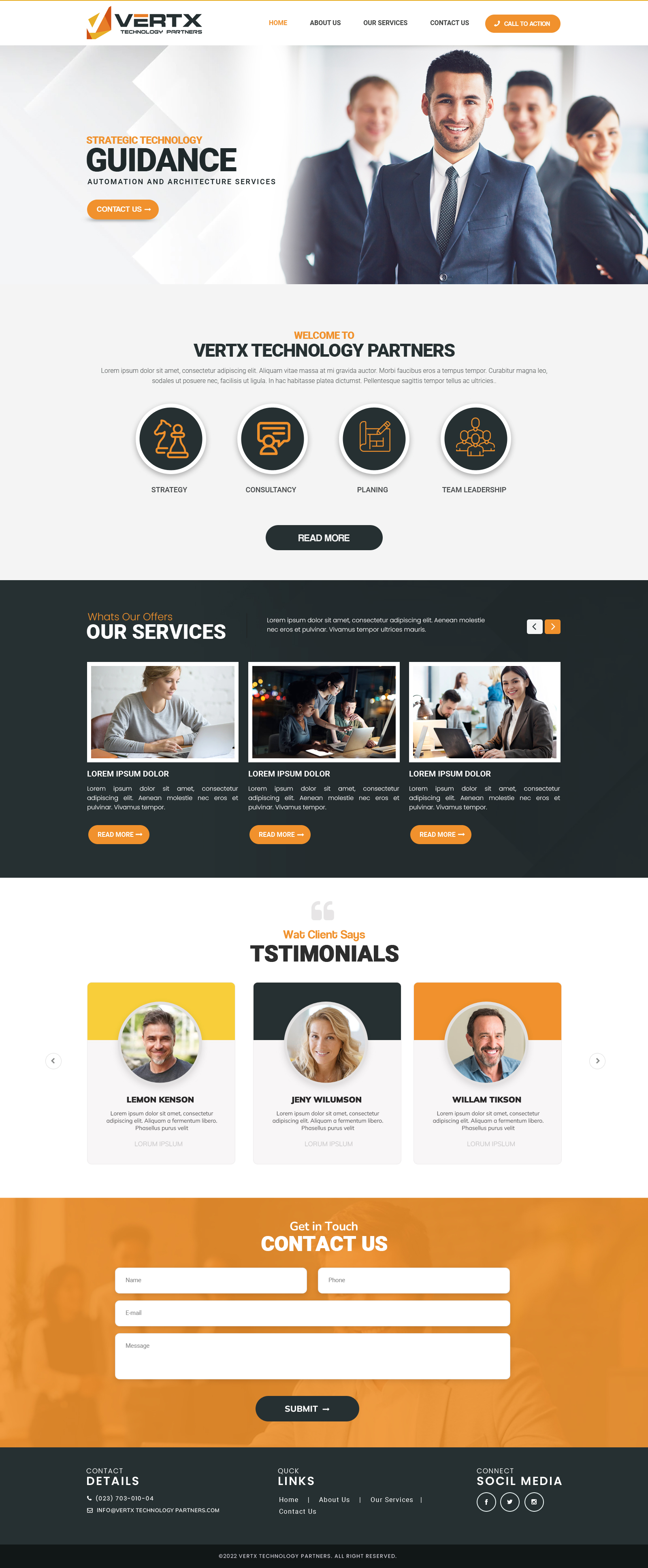 Web Design par Dream Logo Design pour Vertx Technology Partners | Design #29027518
