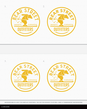 Logo Design by AD-X for Bear Street Outfitters | Design: #29116254