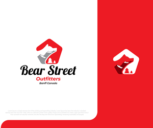 Logo Design by ecorokerz for Bear Street Outfitters | Design: #29018687