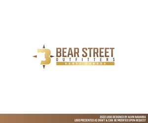 Logo Design by alvinnavarra for Bear Street Outfitters | Design: #29040838