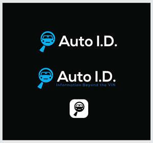 Auto I.D.  Tag Line: Information Beyond the VIN | Logo Design by angelonyamu