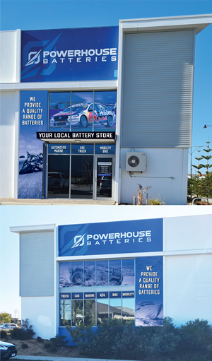 Shop Front face lift. We want to change our wholesale warehouse image into a retail superstore.