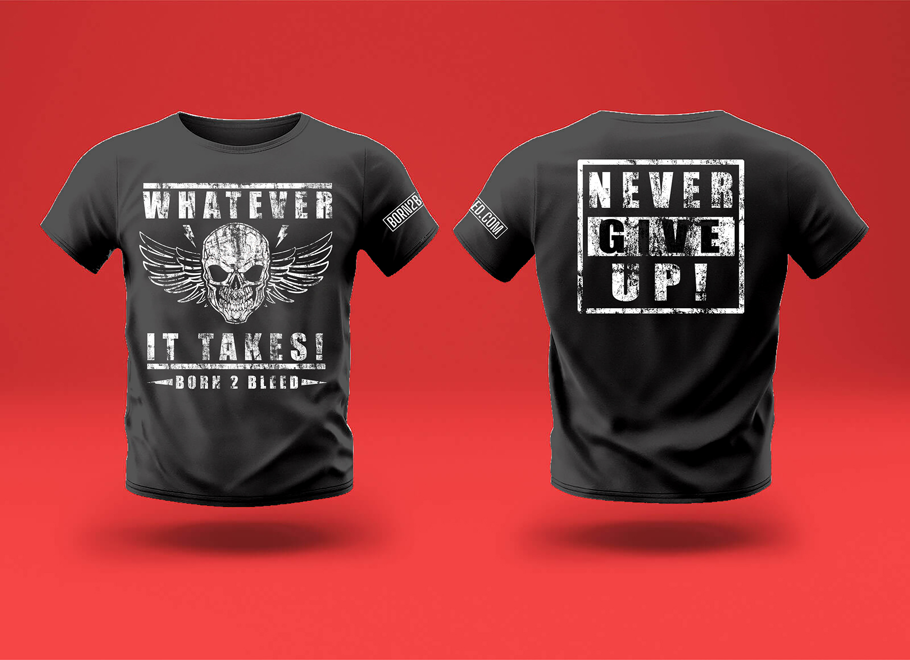 T-Shirt-Design von Johncina für BORN 2 BLEED | Design #29023429