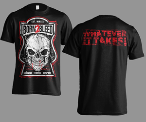 T-Shirt-Design von Andi Yan für BORN 2 BLEED | Design: #29037036