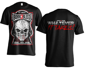 T-Shirt-Design von Andi Yan für BORN 2 BLEED | Design: #29063959