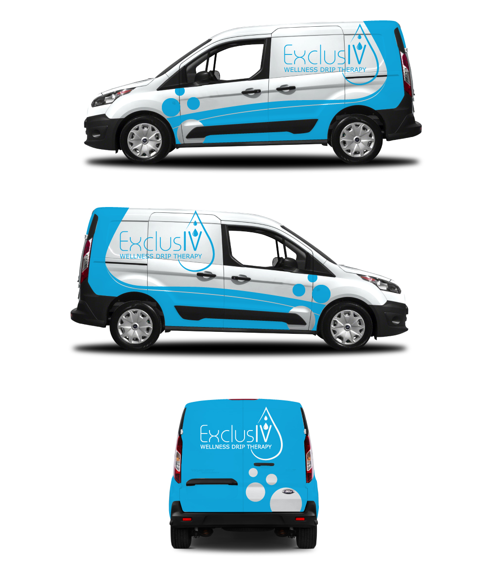 Car Wrap Design by kaasmie for ExclusIV Wellness Drip Therapy | Design #29047752