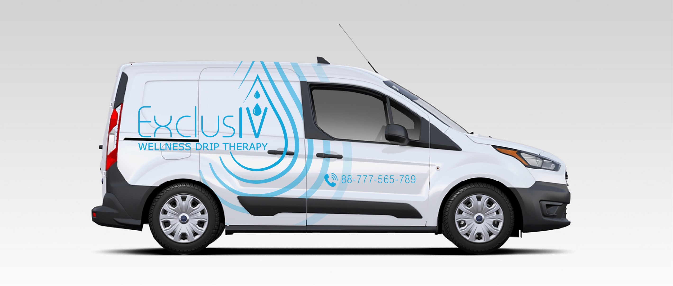 Car Wrap Design by Kira Graphics for ExclusIV Wellness Drip Therapy | Design #29082881