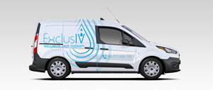 Car Wrap Design by Kira Graphics for ExclusIV Wellness Drip Therapy | Design: #29082881