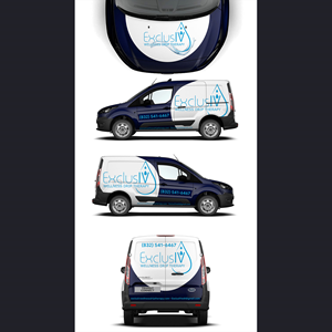 Car Wrap-Design von yani für ExclusIV Wellness Drip Therapy | Design #29038269